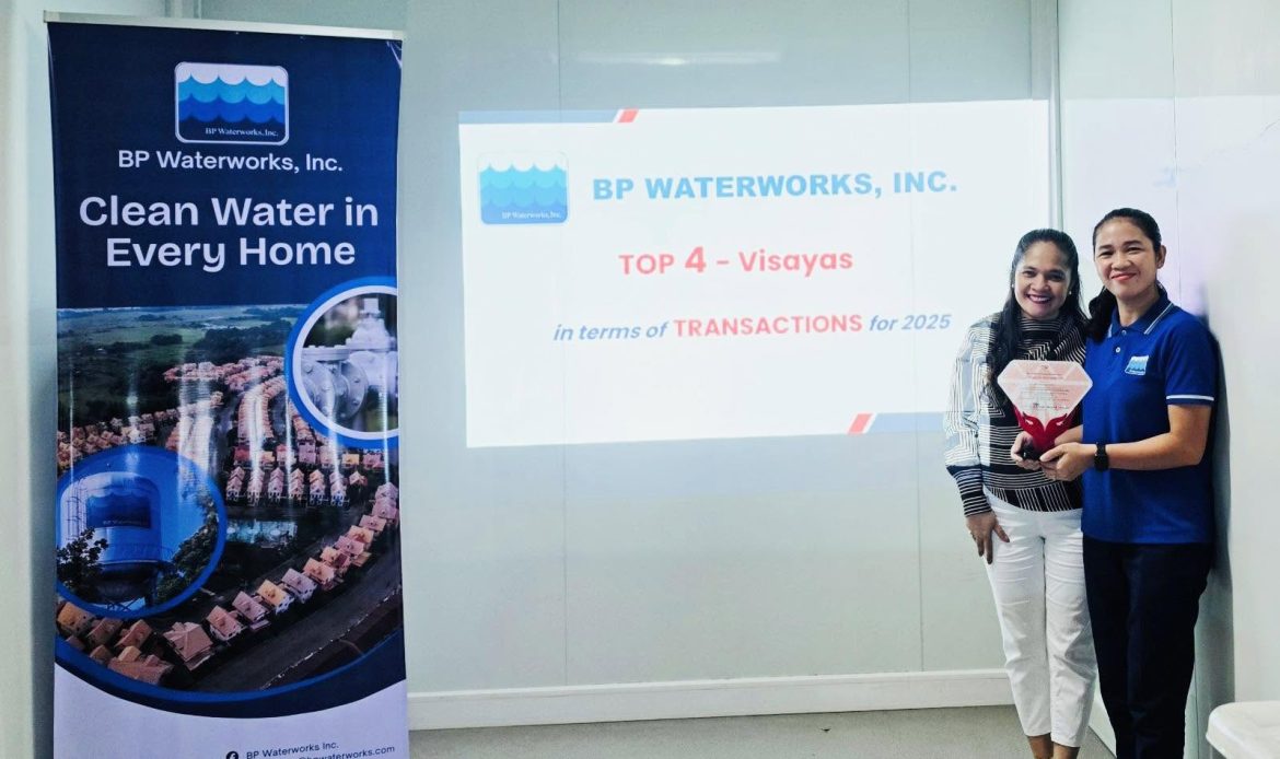BP Waterworks Cebu Recognized as M Lhuillier’s Top 4 Partner for 2025