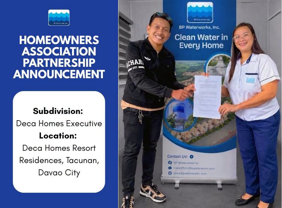 BP Waterworks Partners with Deca Homes Executive Homeowners Association