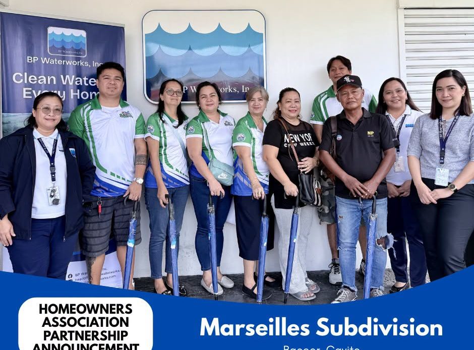 BP Waterworks Renews Partnership with Marseilles Subdivision HOA